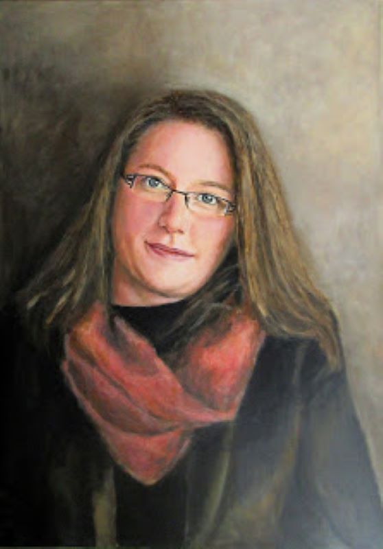 Frauenportrait, Acryl 50x70 cm